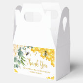 Baby shower van bijen bedankdoosjes (Geopend)