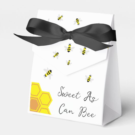 Baby shower van bijen bedankdoosjes (Voorkant Zijde)