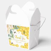 Baby shower van bijen bedankdoosjes (Geopend)