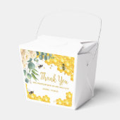 Baby shower van bijen bedankdoosjes (Voorkant Zijde)