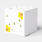 Baby shower van bijen bedankdoosjes (Achterkant)