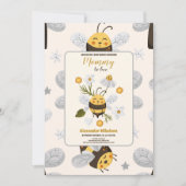 Baby shower van bijen Kaart (Voorkant)