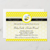 Baby shower van bijen kaart (Voorkant / Achterkant)