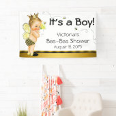 Baby shower van bijen spandoek (Insitu)