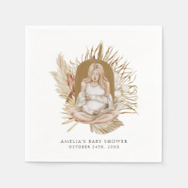 Baby shower van Boho Florals Servet