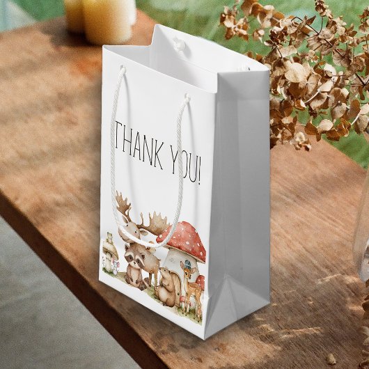 Baby shower van Boho Woodland Animals Klein Cadeauzakje