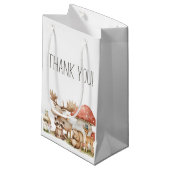 Baby shower van Boho Woodland Animals Klein Cadeauzakje (Voorkant Gekanteld)