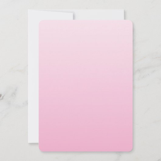 Baby shower van Bonjour Bébé Kaart (Achterkant)