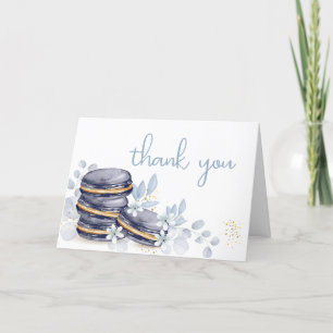 Baby shower van Bonjour Bébé Macaron Bedankkaart