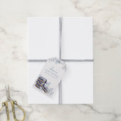 Baby shower van Bonjour Bébé Macaron Cadeaulabel (Met Touw)