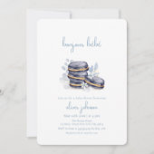 Baby shower van Bonjour Bébé Macaron Kaart (Voorkant)