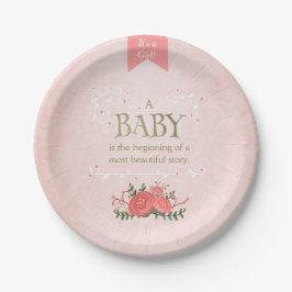 Baby shower van Bord voor winkelpapier