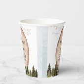 Baby shower van bosbos papieren bekers (Rechts)