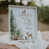 Baby shower van bosgebieden