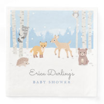 Baby shower van bossen | winterbos