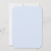 Baby shower van bruine Bunny Rabbit Boy Invite Kaart (Achterkant)