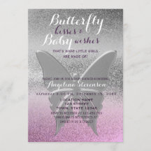 Baby shower van Butterfly Kisses