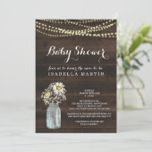 Baby shower van Chamomile Daisy - Genderneutrale Kaart (Staand voorkant)