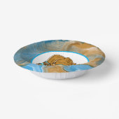 Baby shower van Cowboy Teddy Bear Boy m Papieren Kommen (Gebogen)