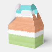 Baby shower van Cute Dinosaurs en sterren Bedankdoosjes (Achterkant)