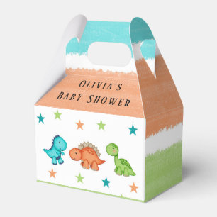 Baby shower van Cute Dinosaurs en sterren Bedankdoosjes
