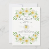 Baby shower van Daisy Floral, vers Kaart (Voorkant)