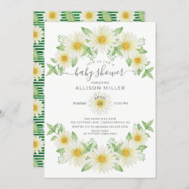 Baby shower van Daisy Floral, vers Kaart