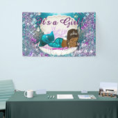 Baby shower van de Amerikaanse Mermaid Princess Spandoek (Beurs)