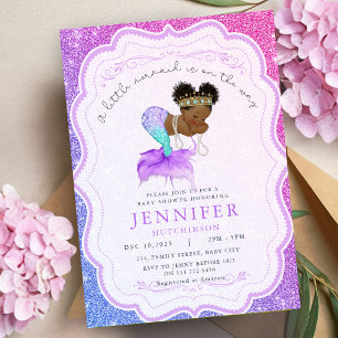 Baby shower van de Amerikaanse Zeemeermin Kaart
