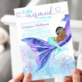 Baby shower van de Amerikaanse Zeemeermin Kaart