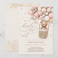 Baby shower van de ballon van het roze meisje Tedd