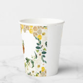 Baby shower van de bijen papieren bekers (Rechts)