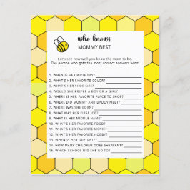 Baby shower van de bijenbloem, die het beste van m