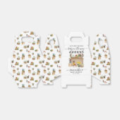 Baby shower van de Bloemenmarkt van de waterverf Bedankdoosjes (Uitgevouwen)