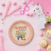 Baby shower van de boerenmarkt papieren bordje (Feest)