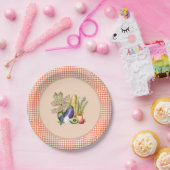 Baby shower van de boerenmarkt papieren bordje (Feest)