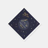 Baby shower van de dierenriem van Vissen Servet (Hoek)