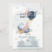 Baby shower van de Dino-luchtballonnen Kaart (Voorkant)