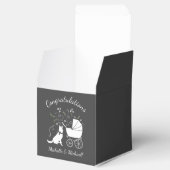 Baby shower van de Duitse herdershond Bedankdoosjes (Geopend)