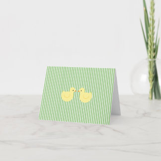 Baby shower van de Eend van de Streep van KRW het