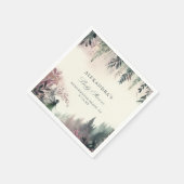 Baby shower van de Enchanted Forest Fairy Mountain Servet (Hoek)