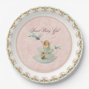 Baby shower van de Fairy Tea Cup Party Decor Papieren Bordje