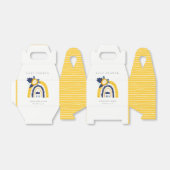 Baby shower van de flessenregenboog van de Helderg Bedankdoosjes (Uitgevouwen)