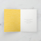 Baby shower van de flessenregenboog van de Helderg Bedankkaart (Binnen)