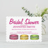 Baby shower van de Franse koekjeskoekjeskoekjes me Kaart (Staand voorkant)