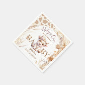 Baby shower van de Heilige Koe Boho Genderneutraal Servet (Hoek)