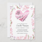 Baby shower van de kleine liefhebber Heart en Flow Kaart (Voorkant)