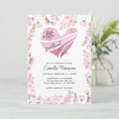 Baby shower van de kleine liefhebber Heart en Flow Kaart (Staand voorkant)