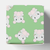 Baby shower van de muis bedankdoosjes (Bovenkant)