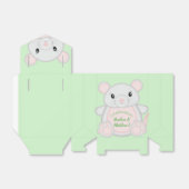 Baby shower van de muis bedankdoosjes (Uitgevouwen)